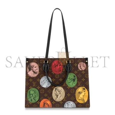LOUIS VUITTON X FORNASETTI ONTHEGO MM MONOGRAM CAMEO M59245 (35*27*14cm)